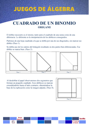 Cuadrado de un binomio